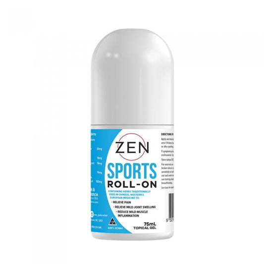 Zen Therapeutics Sports (therapeutic Massage Liniment) Roll-on 75ml
