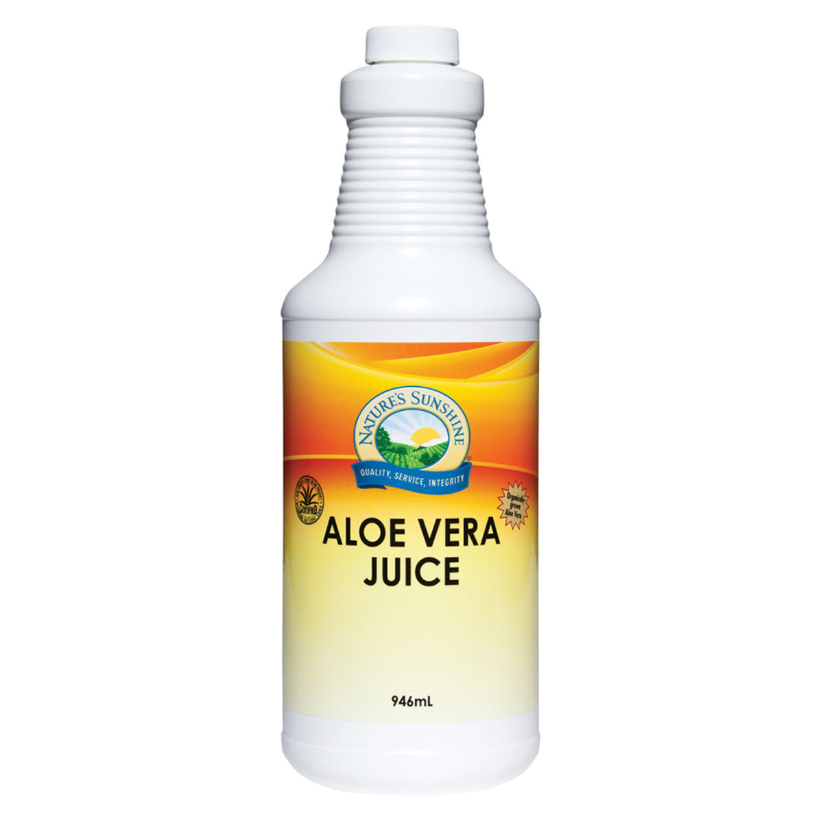 Natures Sunshine Organic Aloe Vera Juice 946ml