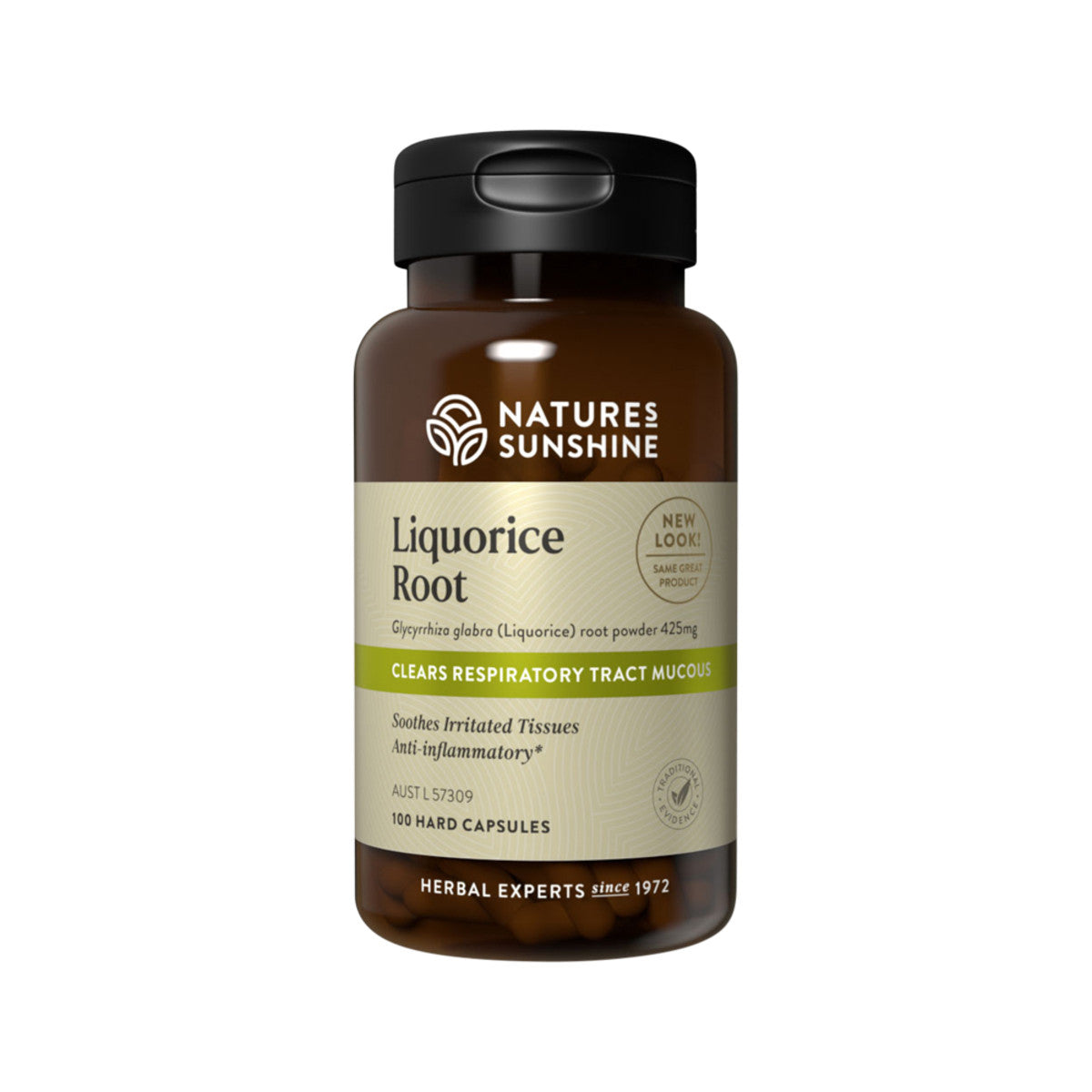 Natures Sunshine Liquorice Root 425mg 100c