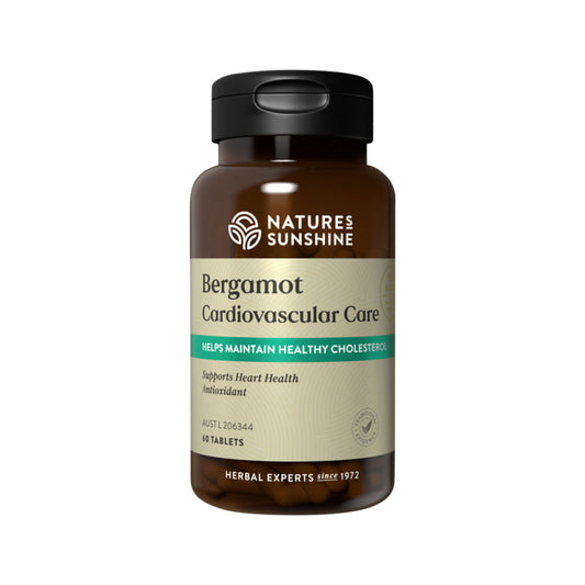 Natures Sunshine Bergamot Cardiovascular Care 60t