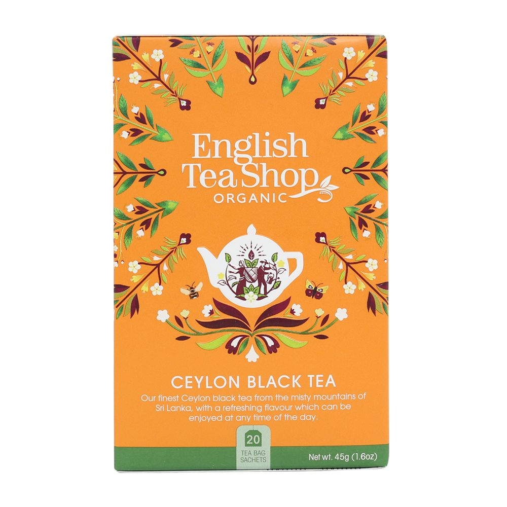 English Tea Shop Organic Ceylon Black tea 6x20pc