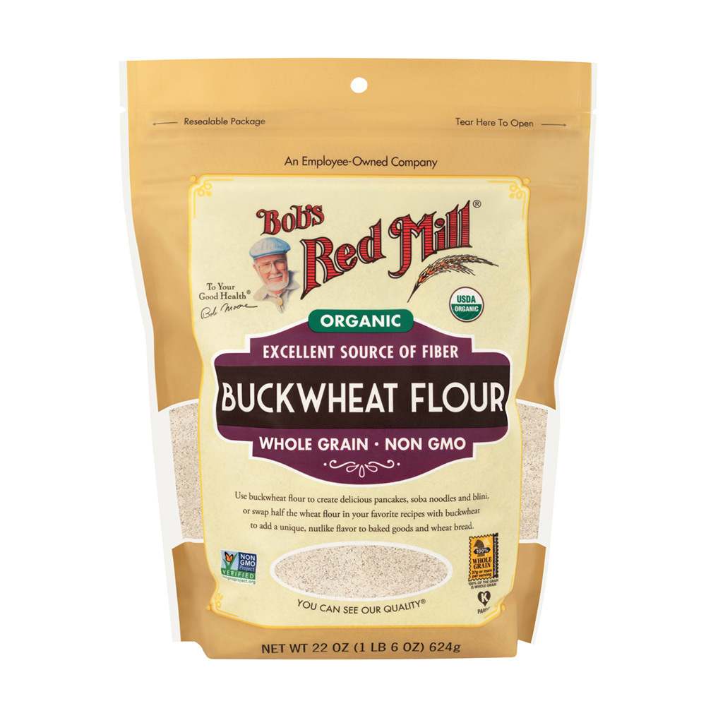 Bob's Red Mill Organic Buckwheat Flour 4x624g