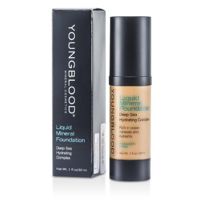 Youngblood Liquid Mineral Foundation - Tahitan Sun 30ml/1oz Youngblood Liquid Mineral Foundation - Tahitan Sun 30ml/1oz
