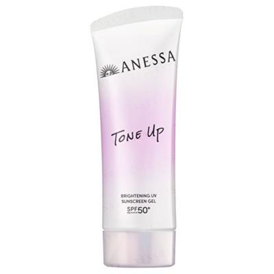 Anessa Tone Up Brightening UV Sunscreen Gel SPF 50+ PA++++ 90g