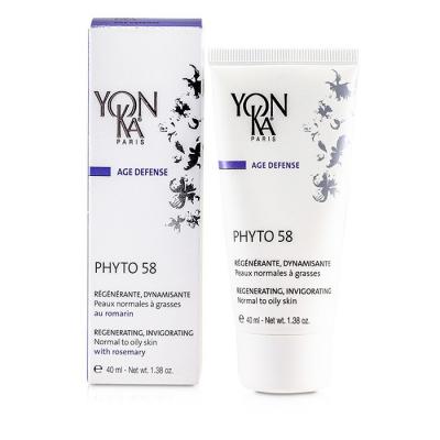 Yonka Age Defense Phyto 58 Creme With Rosemary - Revitalizing, Invigorating (Normal To Oily Skin) 40ml/1.38oz