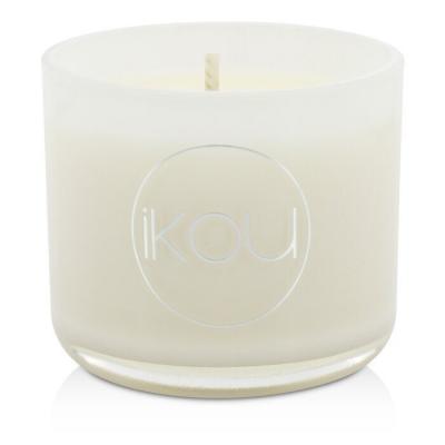 iKOU Eco-Luxury Aromacology Natural Wax Candle Glass - Zen (Green Tea & Cherry Blossom) 85g