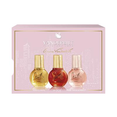 Gloria Vanderbilt 3 Pc Spray Set For Women: Original & Vanderbilt In Red & Miss Vanderbilt 30ml