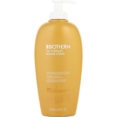 Biotherm Oil Therapy Baume Corps Nutri-replenishing Body Treatment With Apricot Oil ( For Dry Skin ) 400ml/13.5oz
