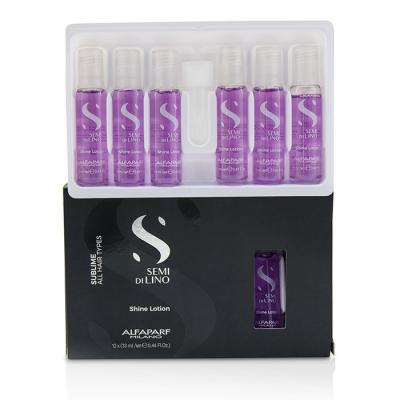 AlfaParf Semi Di Lino Sublime Shine Lotion (All Hair Types) 12x13ml/0.44oz