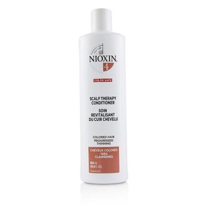 Nioxin Density System 4 Scalp Therapy Conditioner (Colored Hair, Progressed Thinning, Color Safe)  (Random Packaging) 500ml/16.9oz