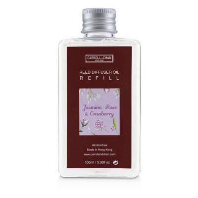 Carroll & Chan Reed Diffuser Refill - Jasmine, Rose & Cranberry 100ml/3.38oz