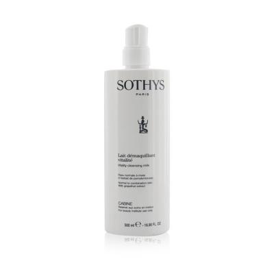 Sothys Vitality Cleansing Milk - For Normal to Combination Skin, With Grapefruit Extract (Salon Size) 500ml/16.9oz