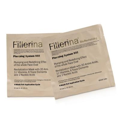 Fillerina 932 Bio-Revitalizing Plumping System - Grade 5-Bio 4x25ml/0.84oz