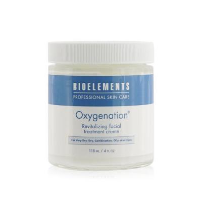 Bioelements Oxygenation - Revitalizing Facial Treatment Creme (Salon Size) - For Very Dry, Dry, Combination, Oily Skin Types 118ml/4oz