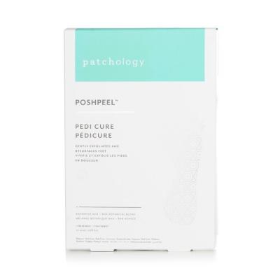 Patchology PoshPeel Pedi Cure - Gently Exfoliates & Resurfaces Feet (1 Treatment) 2x20ml/0.68oz