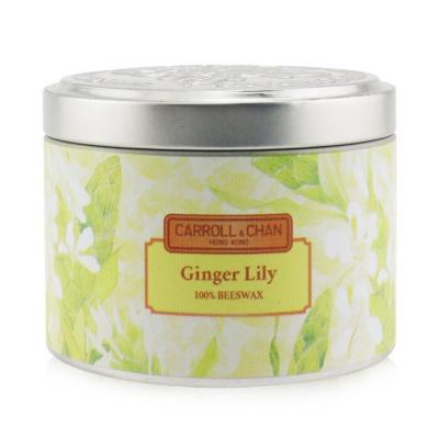 Carroll & Chan 100% Beeswax Tin Candle - Ginger Lily (8x6) cm