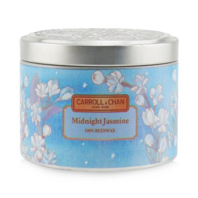 Carroll & Chan 100% Beeswax Tin Candle - Midnight Jasmine (8x6) cm