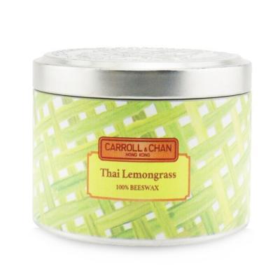 Carroll & Chan 100% Beeswax Tin Candle - Thai Lemongrass (8x6) cm