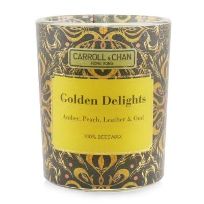 Carroll & Chan 100% Beeswax Votive Candle - Golden Delights 65g/2.3oz