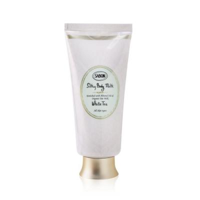 Sabon Silky Body Milk - White Tea 200ml/7oz