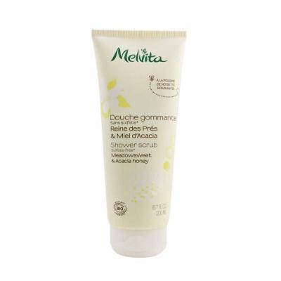 Melvita Meadowsweet & Acacia Honey Shower Scrub 200ml/6.7oz