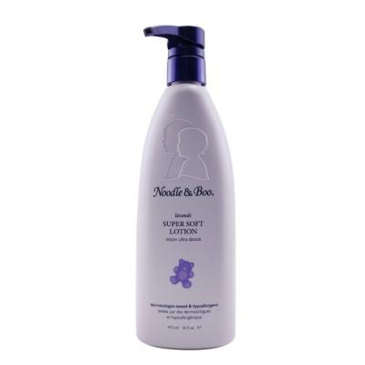 Noodle & Boo Super Soft Lotion - Lavender - For Face & Body (Dermatologist-Tested & Hypoallergenic) 473ml/16oz