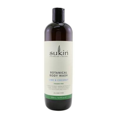 Sukin Botanical Body Wash - Lime & Coconut (All Skin Types) 500ml/16.9oz