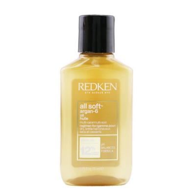 Redken All Soft Argan-6 Oil (For Dry, Brittle Hair) 111ml/3.75oz