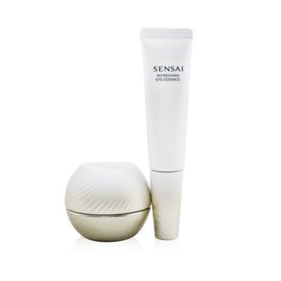 Kanebo Sensai Total Eye Treatment Set: Refreshing Eye Essence + Melty Rich Eye Cream 2pcs