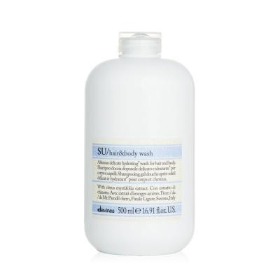 Davines SU Hair & Body Wash (Salon Size) 500ml/16.91oz