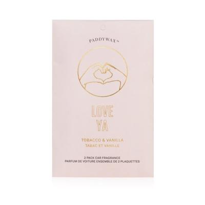 Paddywax Impressions Car Fragrance - Love Ya 2packs