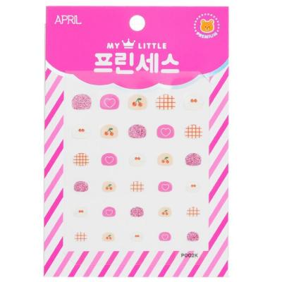 April Korea Princess Kids Nail Sticker - # P002K 1pack