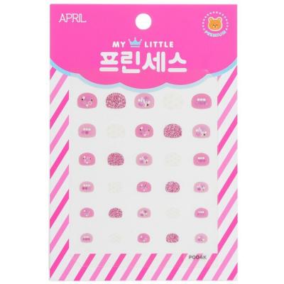 April Korea Princess Kids Nail Sticker - # P004K 1pack