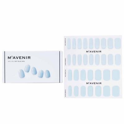 Mavenir Nail Sticker (Blue) - # Soft Blue Nail 32pcs