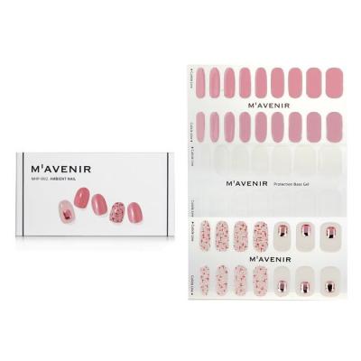 Mavenir Nail Sticker (Pink) - # Pink Shell Pedi 36pcs