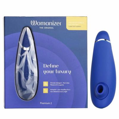 WOMANIZER Premium 2 Clitoral Stimulator - # Blueberry 1pc
