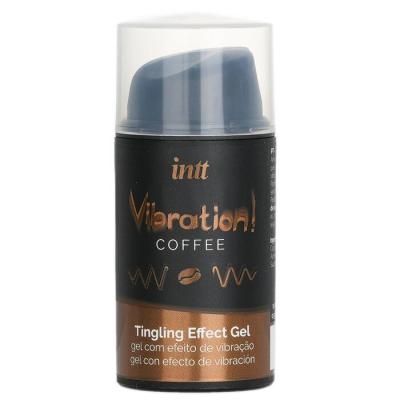 INTT Vibrator Tingling Effect Gel - Coffee 15ml/0.5oz
