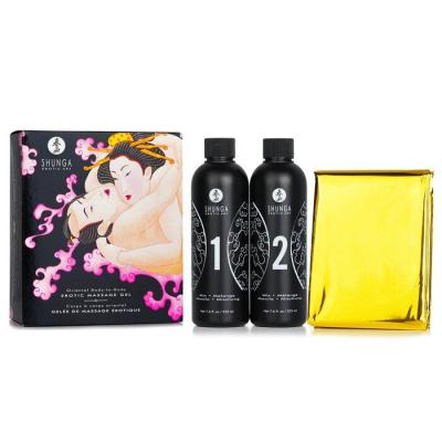 SHUNGA Oriental Body-to-Body Erotic Massage Gel - Sparkling Strawberry Wine 1pc