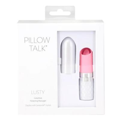 PILLOW TALK Lusty Lipstick Vibrator - # Pink 1pc