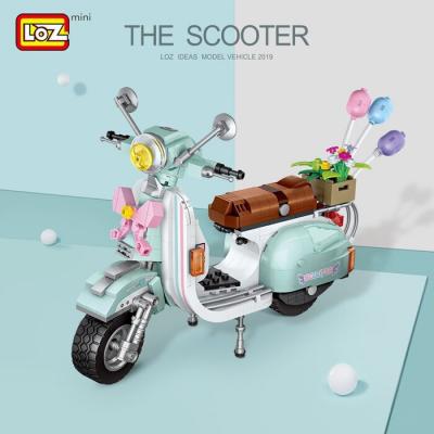 LOZ Creator - Scooter Building Bricks Set 15 x 20 x 8cm