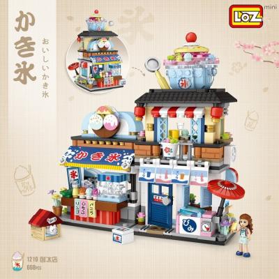 LOZ Mini Blocks - Japanese Shaved Ice Shop Building Bricks Set 15 x 20 x 8cm