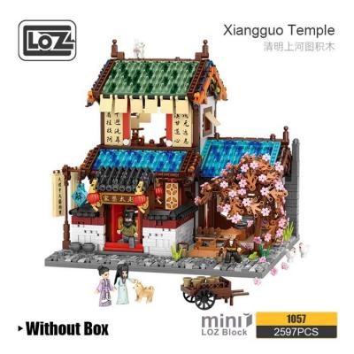 LOZ Mini Blocks - Qingming River Map - Zhao Taijo Family Building Bricks Set 40 x 28 x 9.5cm