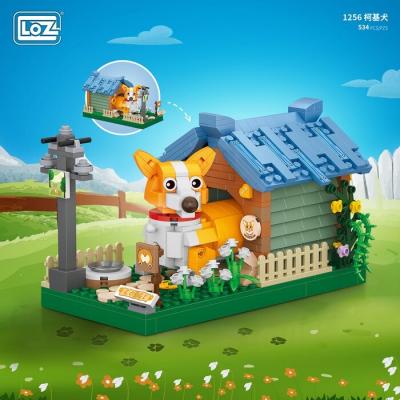 LOZ Mini Blocks Farm Series - Corgi Building Bricks Set 20 x 15 x 8cm