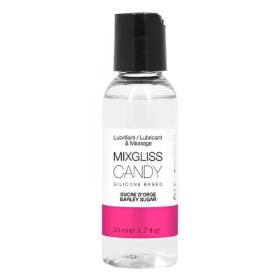MIXGLISS Candy 2 in 1 Silicone Based Lubricant & Massage - Barley Sugar 50ml / 1.7oz