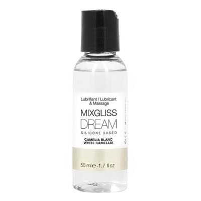 MIXGLISS Dream 2 in 1 Silicone Based Lubricant & Massage - White Camellia 50ml / 1.7oz