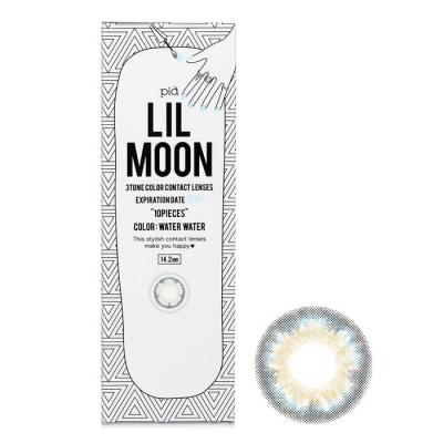 Pia Lilmoon Water Water 1 Day Color Contact Lenses -0.00 10pcs