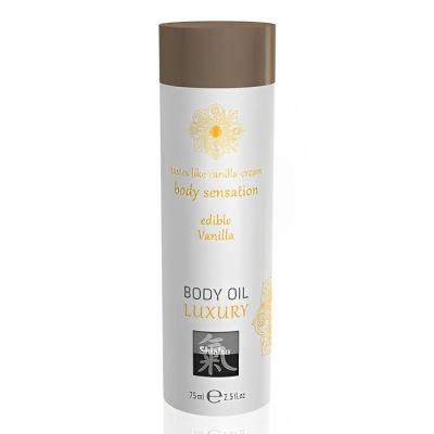 SHIATSU Luxury Body Oil Edible - Vanilla 75ml / 2.5oz