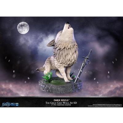 FIRST 4 FIGURES Dark Souls: Sif the Great Grey Wolf SD (Standard Edition) 8.7x5.4x7.5in
