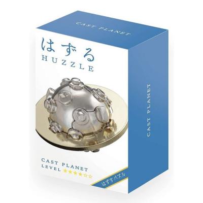 Broadway Toys Hanayama | Planet Hanayama Metal Brainteaser Puzzle Mensa Planet Rated Level 4 75*119*45 mm