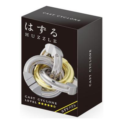 Broadway Toys Hanayama | Cyclone Hanayama Metal Brainteaser Puzzle Mensa Rated Level 5 75*119*45 mm